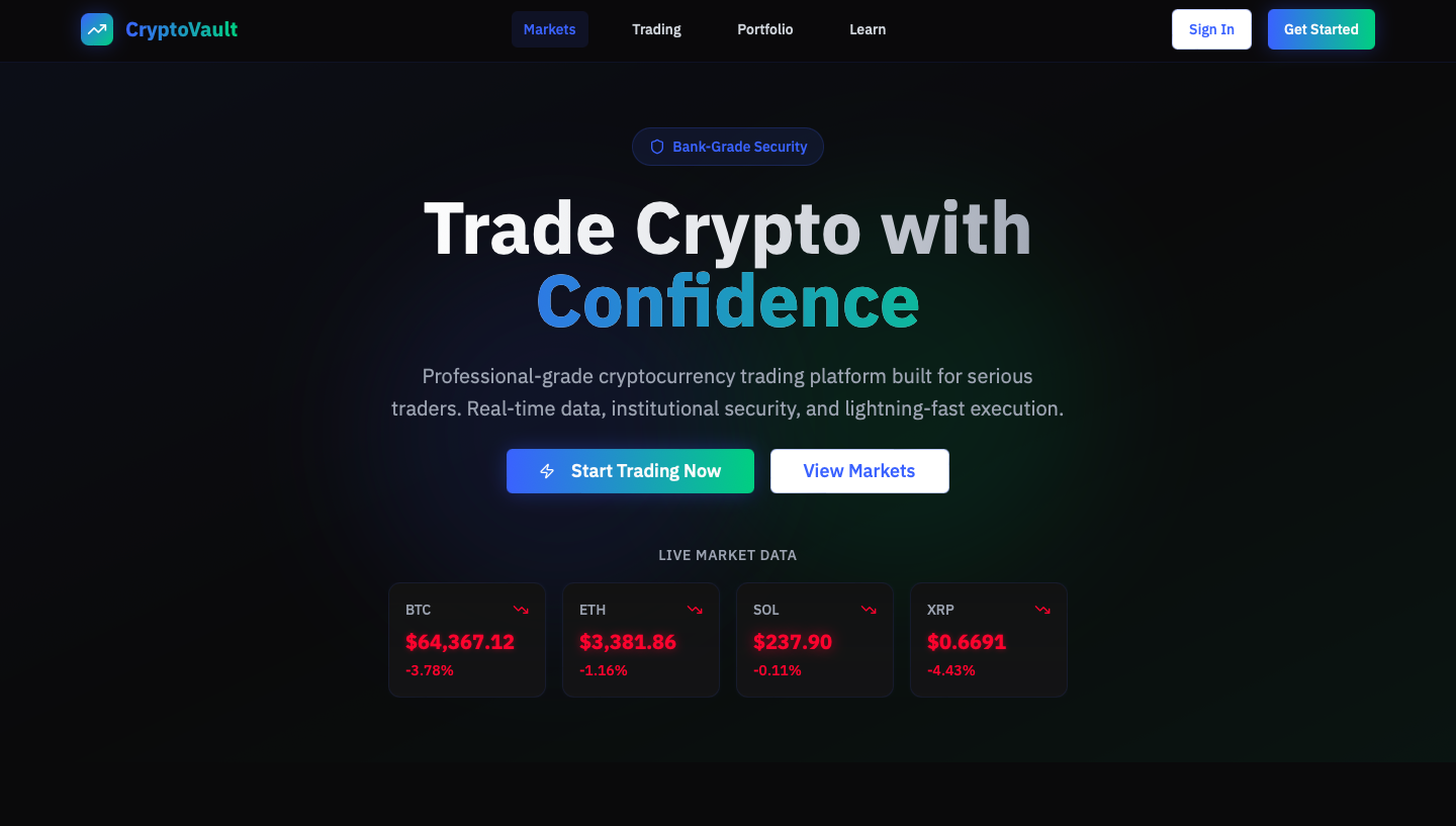 CryptoVault concept