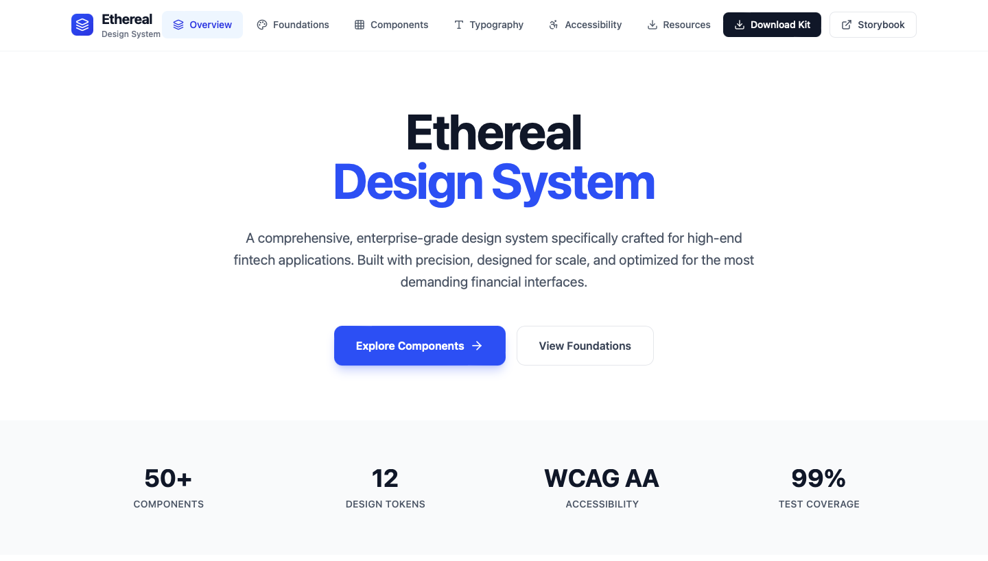 Ethereal Design concept
